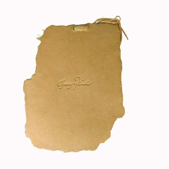 Vintage Cowboy Boot Wall Art Signed Handcrafted Rustic Western Decor - Picture 2 of 5